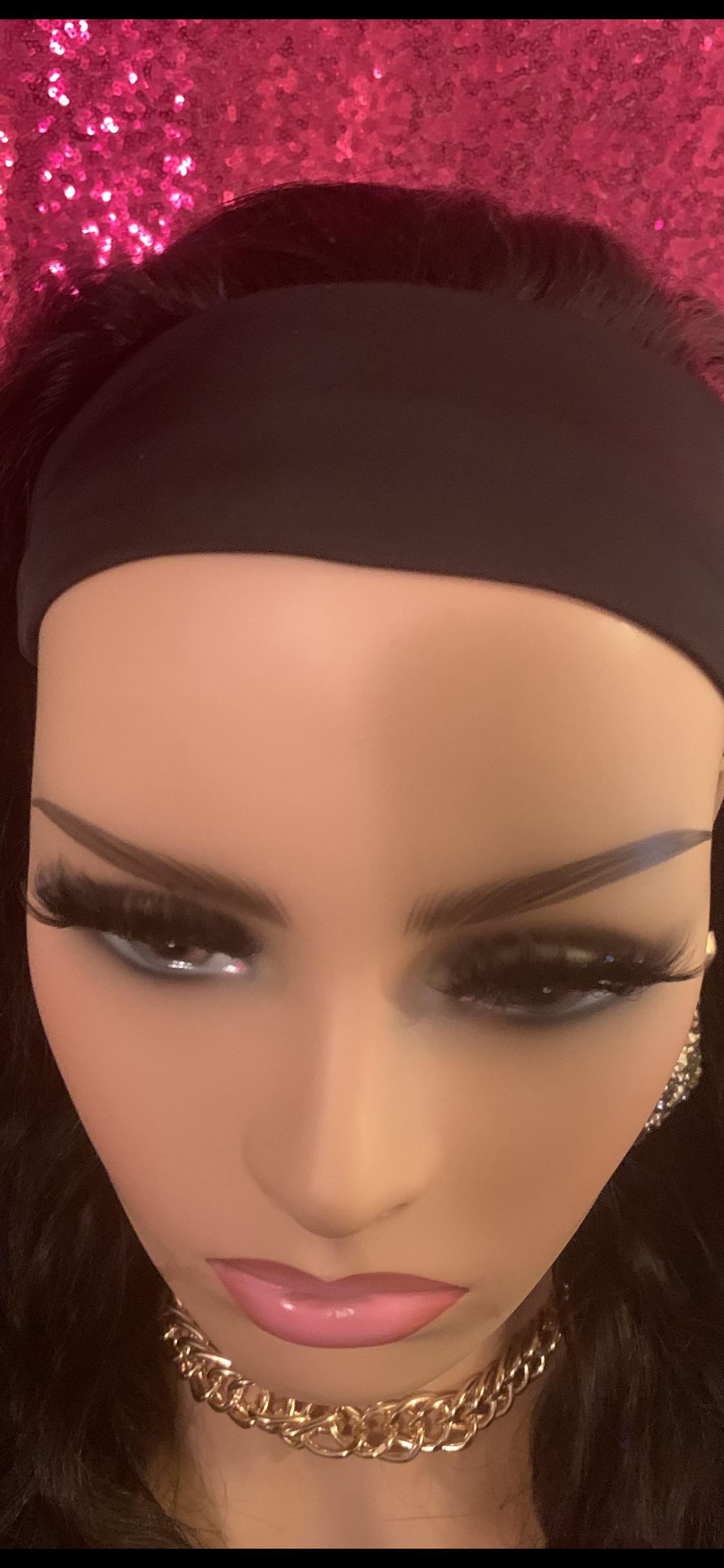 HEADBAND& HALF WIG - Honeys Luv Hair