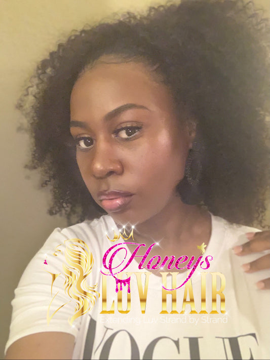 HEADBAND& HALF WIG - Honeys Luv Hair