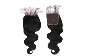 4x4 Regular/Transparent Lace Closure - Honeys Luv Hair 