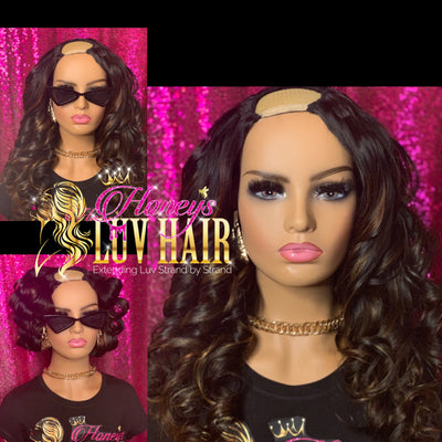 U-Part Wig - Honeys Luv Hair 